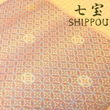【久柳】金襴藝術掛畫/七寶紋