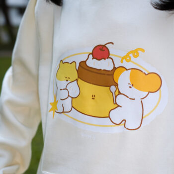 【peipei說夢畫】布丁派對連帽上衣