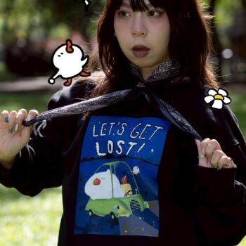 【偏心倉庫】Let's get lost!大學T