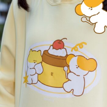 【peipei說夢畫】布丁派對連帽上衣